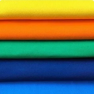 95% Polyester 5% Spandex Milk Silk Fiber Fabric Elastic Knitted Garment Fabric