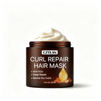 Après-shampoing Professionnel à l'Huile d'Argan, Biotine et Beurre de Karité pour Réparer les Boucles, Réduire les Pointes Fourchues et Maintenir l'Hydratation des Cheveux (Vente en Gros)