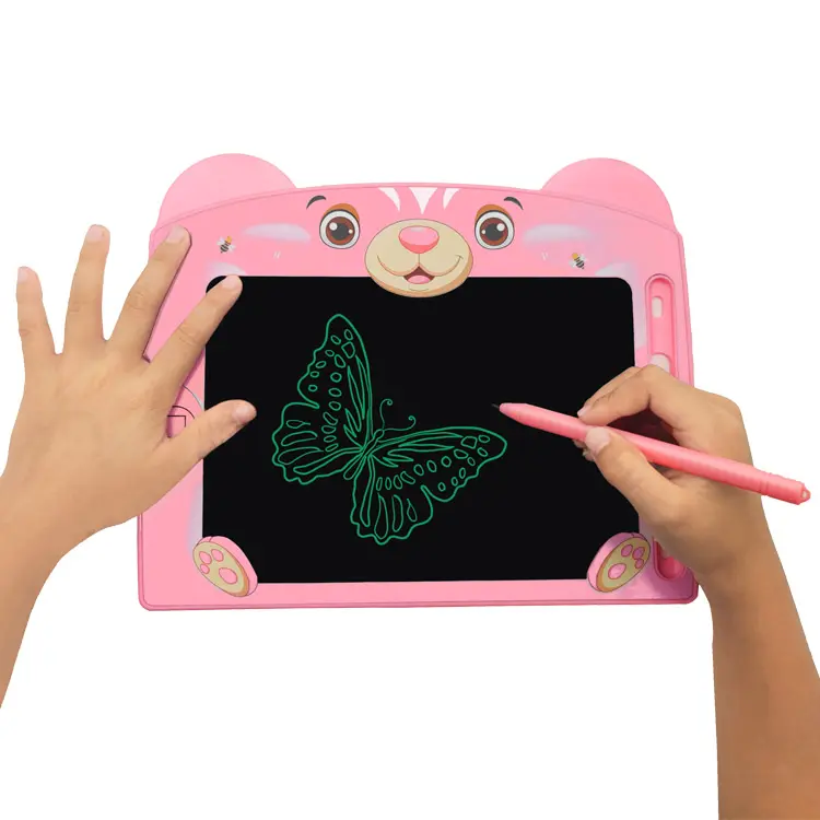 ของเล่นของขวัญการศึกษาสีกราฟฟิตี Doodle Pad Lcd การเขียนแท็บเล็ตแม่เหล็กกระดานวาดภาพสำหรับเด็ก