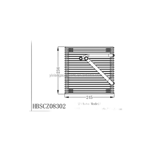 Offre Spéciale évaporateur de <span class=keywords><strong>climatisation</strong></span> pour Honda 38*265*245 prêt à expédier, en Stock 1 an de garantie 80210-SEA-A01 80210-SNA-A01 - Product Image 5