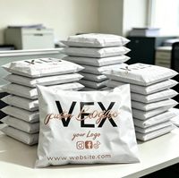 Sac postal personnalisé KD3 ECO, nouvelle enveloppe d'expédition en plastique épais, emballage pour colis, sacs postaux bleus en polyéthylène pour vêtements