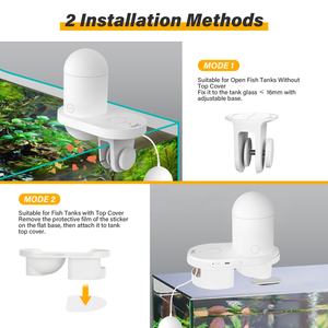 Hygger NEW 도착 WiFi 수족관 미니 피더, 카메라 WIFI 피더, 스마트 피쉬 피더 - Product Image 4