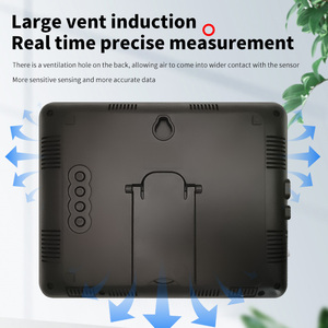 LX935T-A Nhiệt kế kỹ thuật số công nghiệp chuyên nghiệp với đầu dò kép LCD Độ chính xác cao cho nhà thương mại trong nhà sử dụng ngoài trời - Product Image 4