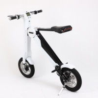 2020 populaire 12 pouces cadre en alliage d'aluminium 36v li-on batterie électrique vélo électrique pliable/pliant e-Vélo
