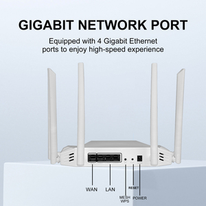 New ax3000 openwrt Wifi Router wifi6 2.4G/5G dual-band lưới mạng với cổng Gigabit <span class=keywords><strong>QoS</strong></span> năng động IP để sử dụng nhà - Product Image 5