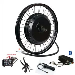 Powerful max power 12kw-15kw hub motor wheel QS V3 273 electric enduro Bike Motor Wheel with Tires
