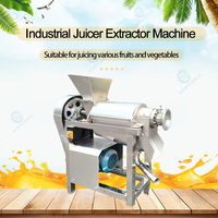 Machine à jus industrielle, extracteur de jus de fruits avec séparation du jus et des marcottes, machine d'extraction de jus pour les usines de jus de fruits