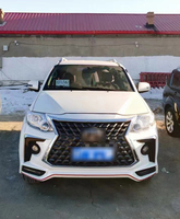Kit de conversion de carrosserie pour Toyota Fortuner 2012-2015, mise à niveau vers le kit de carrosserie Lexus, kit de lifting de carrosserie
