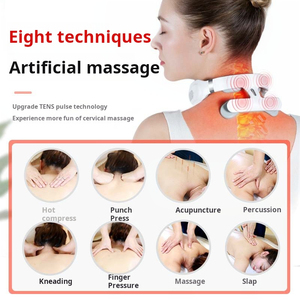 <span class=keywords><strong>Caliente</strong></span> nueva llegada masajeador de cuello eléctrico masajeador inteligente inalámbrico para cuello y espalda con tecnología de pulso de baja frecuencia - Product Image 2