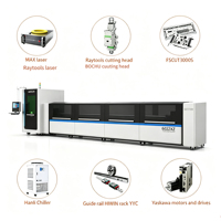 Machine de découpe laser à fibre CNC automatique LINCOLN 3000W HIWIN haute précision haute productivité pour le refroidissement par eau des métaux