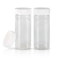 Vente en gros Bouteilles de capsules de médicaments à pilules noires en plastique PET Crc