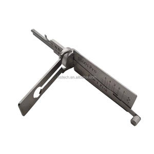 <span class=keywords><strong>Kit</strong></span> de cueillette de serrure de serrurier SS001 PRO 2 en 1 outil de sélection de serrure pour serrure de porte civile - Product Image 4