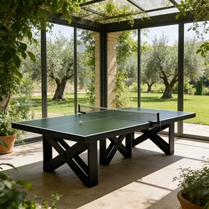 Meilleur prix Tables de <span class=keywords><strong>ping</strong></span>-<span class=keywords><strong>pong</strong></span> d'intérieur <span class=keywords><strong>Table</strong></span> de <span class=keywords><strong>ping</strong></span>-<span class=keywords><strong>pong</strong></span> de luxe pour villa Bois massif Style haut de gamme Divertissement familial Jeu - Product Image 1