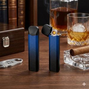 Hot Sales Personalization Custom logo <b>Windproof</b> Cigarette <b>Lighter</b> Metal Electric <b>Lighter</b> for Smoke - Product Image 6