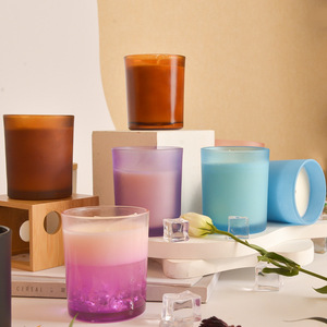 Scented Candles Glass Cylinder <b>Soy</b> <b>Wax</b> Home Decoration Valentine'S Day Gift Custom Made Color - Product Image 2
