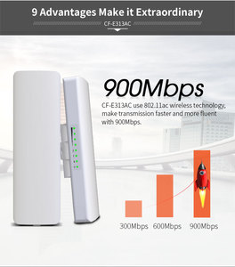 Afrika CCTV uzun menzilli kablosuz açık CPE anten 900mbps 5-10km wifi köprü 5.8Ghz ubnt açık erişim noktası Cpe - Product Image 4