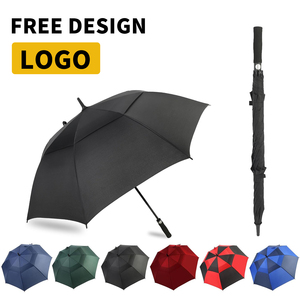 Promotional Umbrella Premium Reseller Products Minimalist Umbrellas Wholesale Print Custom Golf Umbrella Custom logo Windproof