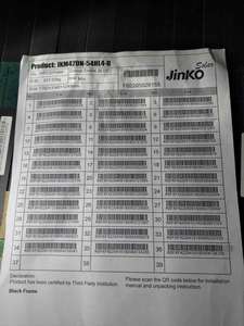 แผงโซลาร์เซลล์สีดำ Jinko Tiger Neo JKM440N-54HL4R-B 420W 430W 440W - Product Image 5