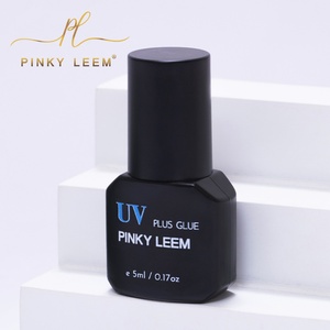 Pinky leem New Style UV <b>Eyelash</b> <b>Glue</b> Drying Uv Led <b>Eyelash</b> Extension <b>Glue</b> 1 Second clear Uv Lash <b>Glue</b> - Product Image 3