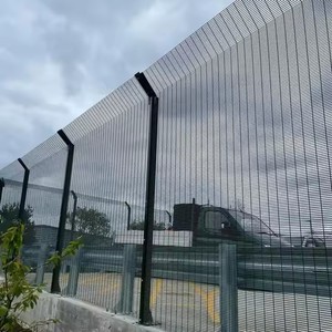 Clôture de sécurité <span class=keywords><strong>électrique</strong></span> pour postes de transformation d'usines <span class=keywords><strong>électrique</strong></span>s, clôture métallique mise à la terre, protection des zones haute tension, anti-escalade, maillage 358 - Product Image 2