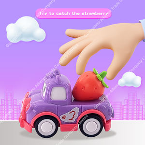 Juguetes de Vehículos Personalizados de 6 Estilos, Mini Coches de Juguete de Plástico con Fricción, Vehículos de Dibujos Animados para Niños, Coches de Juguete con Retroceso - Product Image 4