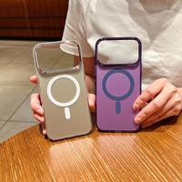 Funda Magnética Translúcida Antigolpes para iPhone 17 18 Pro Max, Venta al Por Mayor, Marca Saiboro, para iPhone 16 15 14 13