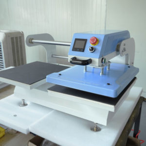 Presse à chaud à double station - 3 tailles (15x15/16x20/16x24 pouces), système pneumatique, pressage automatique, pédale personnalisable - Product Image 1