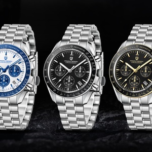 Montre chronographe pour homme PAGANI DESIGN <span class=keywords><strong>1701</strong></span>, mouvement japonais de luxe, mouvement japonais VK63, montres personnalisées pour homme - Product Image 6