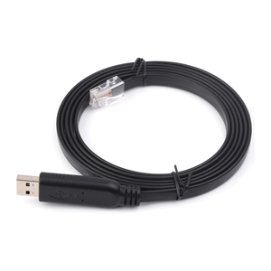 Câble console USB vers RJ45 industriel, USB Type A mâle vers RJ45 mâle, puce FT232RL d'origine, 1,8 m pour la débogage de routeurs et commutateurs - Product Image 6