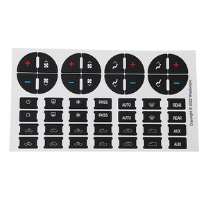 Tùy Chỉnh Không Thấm Nước Xe Điều Khiển Từ Xa Nút Sticker Nút Đẩy Công Tắc Bảng Điều Khiển Dán Nhãn - Product Image 1