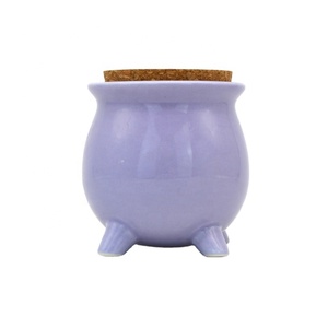Personalizzare il contenitore di conservazione degli alimenti di colore contenitore di ceramica creativo contenitore di ceramica all'ingrosso calderone barattolo da cucina - Product Image 1