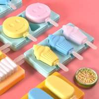 Nouvelles Idées 120 Moules à glaces DIY en silicone de qualité alimentaire pour congélation rapide, formes Cœur et Visage, fournis par les fabricants