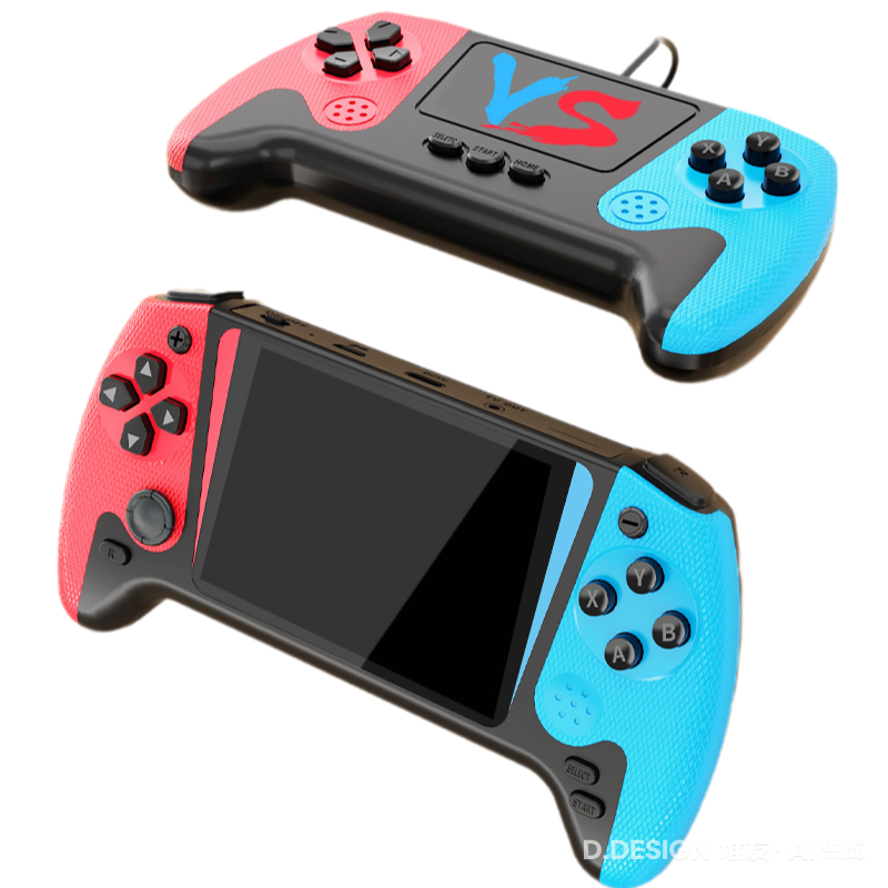Rouge/Bleu + doubles