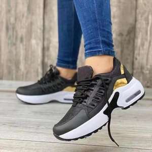 Chaussures de sport pour femmes de haute qualité, confortables, respirantes, à talons compensés, chaussures de marche pour femmes - Product Image 3
