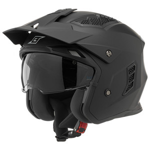 Befast Jet Casque pic avec interne visible Tricher ce métal noir XS - Product Image 1