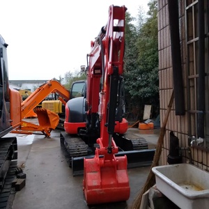 Excavatrice sur chenilles de haute qualité de 5,6 tonnes, modèle KX163, utilisée en Chine, moteur 35,5 kW, capacité de la benne de 0,19 m³, faible nombre d'heures de fonctionnement. - Product Image 5
