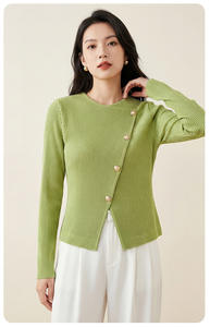 Veste cardigan plissée en polyester fin, imperméable, respirante et écologique Miyake pour femmes, nouveau design irrégulier, mode unique - Product Image 5