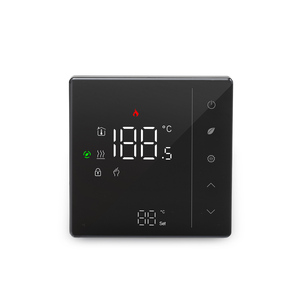 Becasmart BHT-007 Tuya <span class=keywords><strong>Wifi</strong></span> Intelligent Sous Le Plancher Électrique Programmable <span class=keywords><strong>Eau</strong></span> Sèche Thermostat pour Maison Hôtel Moderne Contrat Étage - Product Image 1