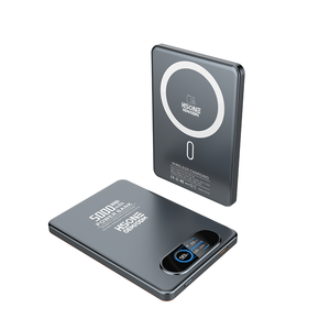 L154 TFT Display Magnetic Wireless Power Bank 5000mAh Semi-Solid Battery with 15W 20W Dual Fast <b>Charging</b> - Product Image 1