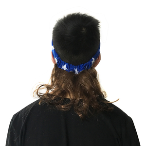 Venta al por mayor personalizado 80s 90s Rocker <span class=keywords><strong>Halloween</strong></span> fiesta <span class=keywords><strong>disfraz</strong></span> accesorio diadema peluca Mullet peluca hombres - Product Image 4