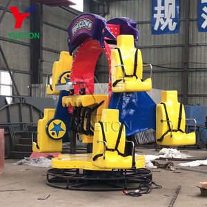 Trịnh Châu yueton công viên giải trí thiết bị trong nhà lễ hội trò chơi 360 độ xoay ghế điên xiếc vui vẻ chú hề cưỡi <span class=keywords><strong>Kiddie</strong></span> - Product Image 2