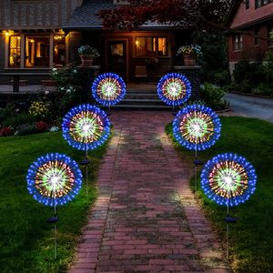 Wholesale 200LED Waterproof Exploding Solar Star Lamp Christmas Fairy <b>Lights</b> Copper <b>Wire</b> Dandelion String for Garden - Product Image 2