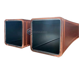 Медная Форма 100x100x800 R5000 12 мм толщина медная форма трубка для CCM - Product Image 2