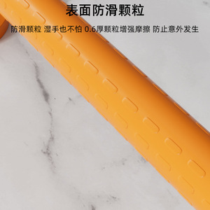 Barras de apoyo para baño Libono de 30-80 cm, antideslizantes, de acero inoxidable, para personas mayores, barandillas de seguridad para inodoro - Product Image 4