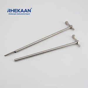 Instrumen Endoskopi Tulang Belakang Uniportal Interlaminar Discectomy Manual Baja Tahan Karat 6mm, Kanula Pelindung Akar Saraf Endoskopik - Product Image 4