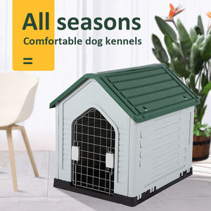 Outdoor Indoor <span class=keywords><strong>Multi</strong></span> Doors Atmungsaktive und wasch bare Kunststoff Hundehütte Nest Hund Katze Haustier Käfig Haustier Zwinger - Product Image 2