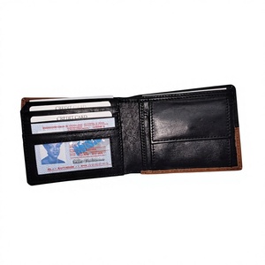 Men's BS INTERNATIONAL Fashionable Genuine Leather <b>Wallet</b> Custom Branded Logo Printed Waterproof Embroidery Open Letter Short - Product Image 6