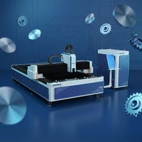 Machines de découpe laser CNC 1500*3000mm, découpeuse laser à fibre pour tôles métalliques 3015 avec tête de découpe laser autofocus
