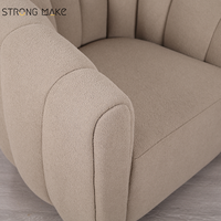 Fauteuil d'appoint moderne de luxe, style nordique, pour la détente et le loisir, mobilier de salon pour la maison