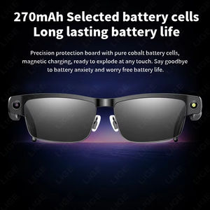 Óculos de Sol Inteligentes com 8 Milhões de Pixels, Gravação de Vídeos, Reconhecimento de Fotos por IA, Tradução por Voz, Bateria de 270mAh - Novo - Product Image 5